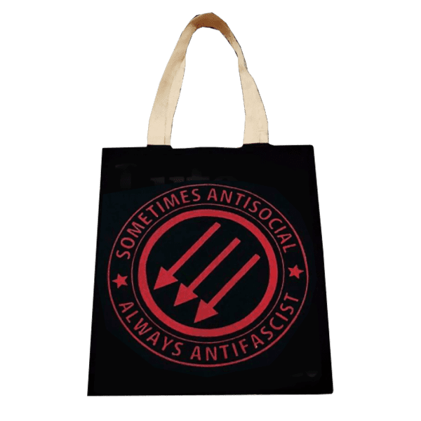 Ecobag Sometimes Antisocial Always Antifascist