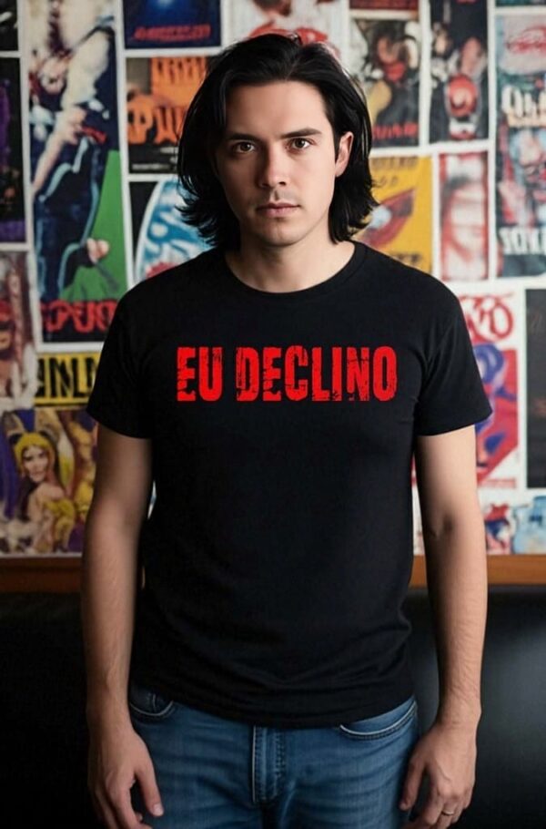 Eu Declino - preta