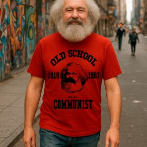 Camiseta T-Shirt Old School Communist