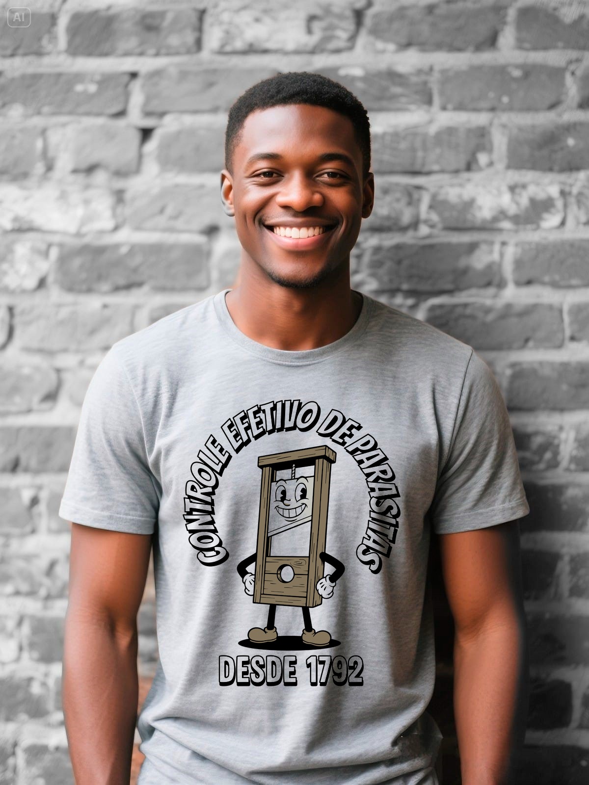 Camiseta T-Shirt Controle Efetivo de Parasitas - Imagem 2