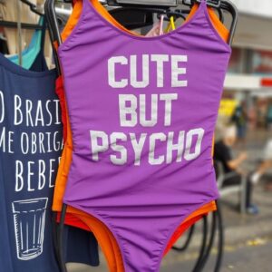 Body Roxo/Violeta - Cute But Psicho