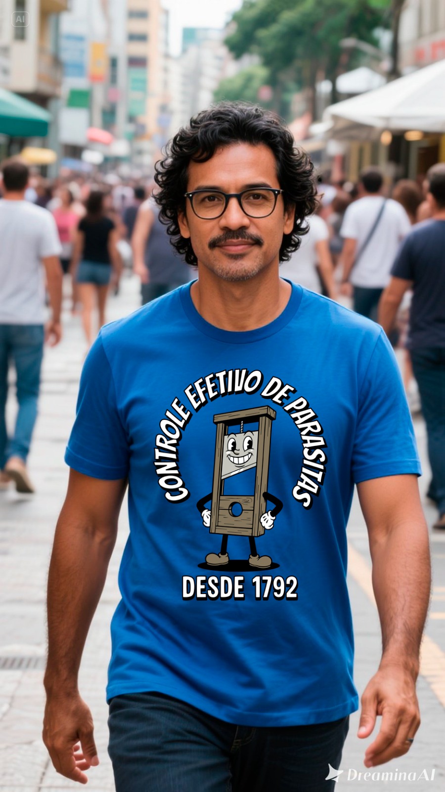 Camiseta T-Shirt Controle Efetivo de Parasitas