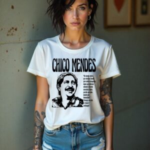 Camiseta Baby Look Chico Mendes