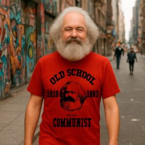 T-shirt "Old School Communist"